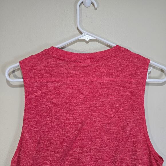 Homage  red ohio state print women's med relax fit tank top - Picture 6 of 9